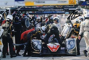 Le Mans  Nicolas Prost, Andrea Belicch, Neel Jani Hand Signed Photo 12x18" F - Picture 1 of 1