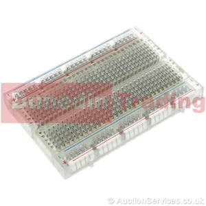 Mini Prototipo Tablero de Panel Cristal Transparente 400 Punto de Abete Placa Modular sin Soldadura - Imagen 1 de 1