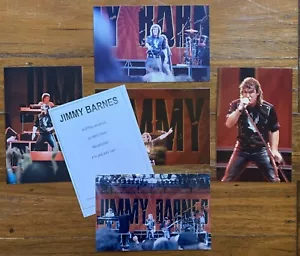 JIMMY BARNES~set of 5 previously unpublished colour LIVE photos~4 Jan.1987 Melb. - Picture 1 of 1