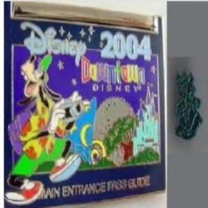 Prendedor Disney 27778 Goofy WDW Exclusivo Entrada Principal Pass Guía Centro - Imagen 1 de 1