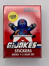 G.I. JOKES Series 1st-3rd Complete Sets Pingatore Sealed Open Edition