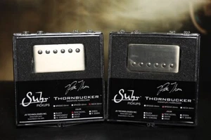 SUHR Thornbucker PAF SET Bridge & Neck Humbucker Pickups 50mm - Raw Nickel - Picture 1 of 2