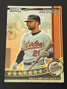 NICK MARKAKIS - 2012 Topps Sega Card-Gen Japanese RARE FOIL Parallel #R01 - Picture 1 of 2