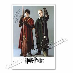 Tom Felton / Draco Malfoy & Daniel Radcliffe / Harry Potter + Autogrammfoto - Bild 1 von 1