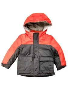 Healthtex Infant Boys Orange 3-in-1 Jacket With Lined Hooded Coat 24M - Picture 1 of 2
