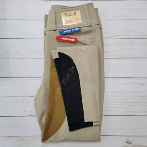 Maßgeschneiderte Sportsman leichte technische Reithose mit Clarino Patch - Front Zi - Bild 1 von 1