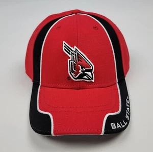 Sombrero bordado gorra roja Ball Sate Cardinals - Imagen 1 de 3