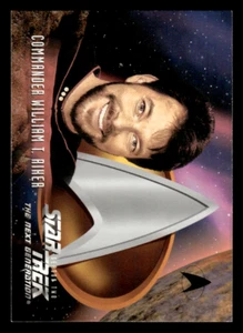 Star Trek Season 2 Two The Next Generation 1995 Skybox #131 Will Riker - Picture 1 of 2