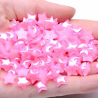 80 sztuk perły imitujące gwiazdy płaskie plecy akcesoria koraliki
