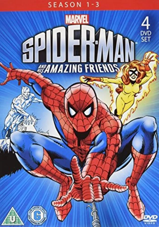 Spider - Man & His Amazing Friends DVD Dan Gilvezan - Image 1 of 1