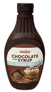 Meijer Sugar Free Chocolate Flavored Syrup 18.5 oz - Picture 1 of 1
