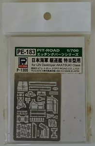 Pit-Road PE-183 1/700 IJN Akatsuki-Class Destroyer etch set - Picture 1 of 2