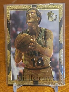 1995-96 Topps MB Embossed Base Basketball Gold Foil Parallel Jeff Hornacek - Picture 1 of 2