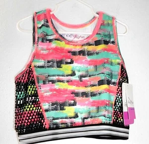 Freestyle Active Mädchen Größe 7 ärmelloses Top. Mehrfarbig, Active Wear, - Bild 1 von 2