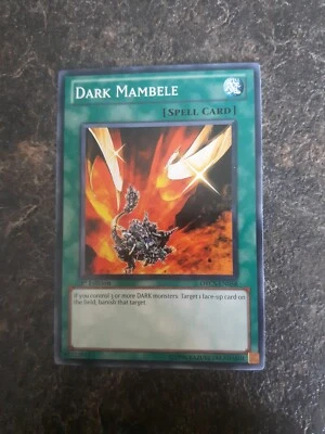 Dark Mambele Spell 1st Edition YuGiOh Card ORCS-EN058 - Image 1 of 2
