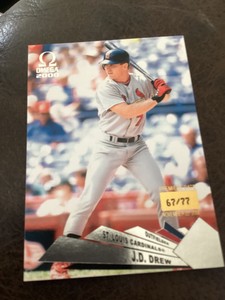 2000 (CARDINALS) Pacific Omega Premiere Date 67 J.D. Drew /77