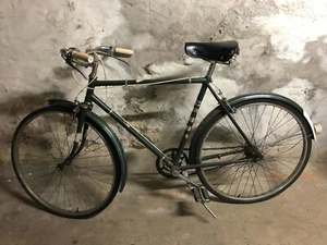 Rare 1960s Hercules Nottingham Vintage 3-Speed Cruiser Bicycle, Green - Picture 1 of 5