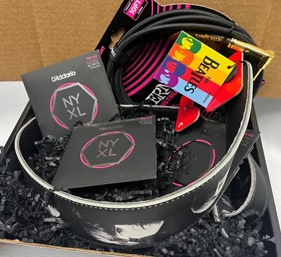 The Beatles Help Black! D'Addario Ernie Ball gift bundle for the guitar Player - Image 1 of 4