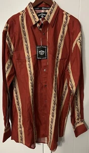 Vintage Jack Daniel’s Western Shirt JD New w/ Tags XL C-Large Rare - Picture 1 of 11
