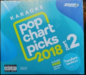 Zoom Karaoke CD+G 2018 Part Two ZPCP2018-2 Bonus Disk IN HAND FREE SHIPPING! - Picture 1 of 2