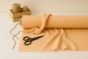 Tuscan Cotton-Linen Fabric by the Yard – Material for Dresses, Curtains & Crafts - Picture 1 of 10