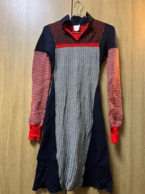 Vivienne Westwood трикотажа носить платье золотой этикетки размер бесплатный б/у Японии Бесплатная доставка - Изображение 1 из 4