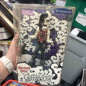 GOTH BLEEDING EDGE GOTHS WORMWOOD 7 inch Figure NEW NRFP 2003 Series 1 - Picture 1 of 6