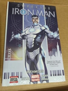 Marvel Comics Superior Iron Man Volume 1: Infamous Hardcover new/sealed - Picture 1 of 8