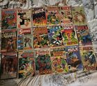 Bronze Age Marvel Comics Lot With Limited Edition Wolverine Watch And Hulk...