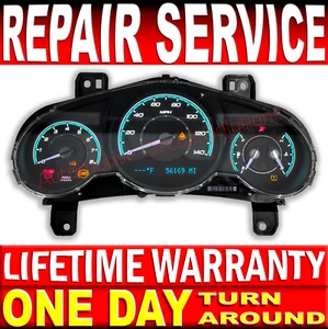 08-12 CHEVY Malibu Speedometer Dash Instrument Gauge Cluster *REPAIR SERVICE* - Picture 1 of 4