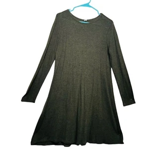 Old Navy Girls Size Medium Green Long Sleeve A-Line Dress - Picture 1 of 7