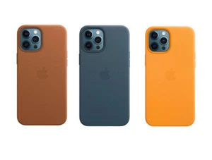 Oryginalne skórzane etui Apple iPhone 12 Pro Max - Zdjęcie 1 z 4