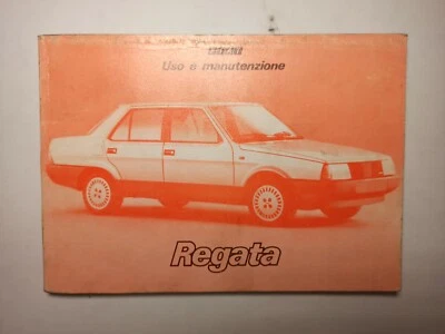 FIAT REGATA Libretto Uso e Manutenzione + inserto - Ed. Maggio 1984 - Immagine 1 di 4