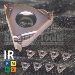 10 x Gewindeplatten-(SET) 16IR-V-ISO  je 2 x Steigung 1,0/1,25/1,5/1,75/2,0mm - Bild 1 von 1