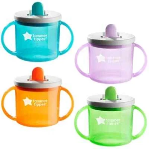 Baby First Cup Tommee Tippee Essential Babys Drinking Beaker sippy Cup bottle - Picture 1 of 9