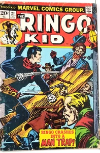 1973 The Ringo Kid #21 Marvel Comics Good+ Boarded Combined Shipping - Picture 1 of 4