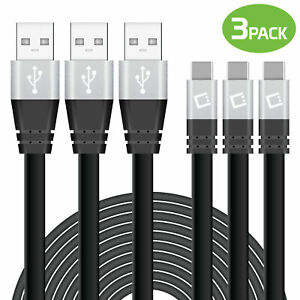 3 Pack Samsung Galaxy USB Type C Data Sync & Charge Cable - S20 S10 S9 S8 Note10