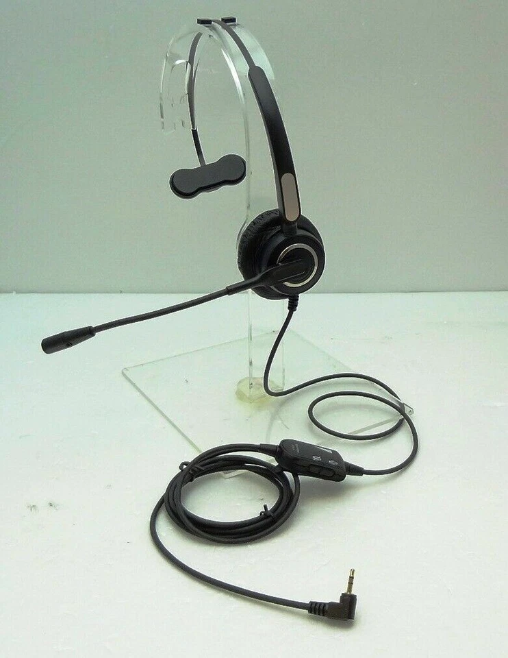 M214C Headset for Cisco SPA303G SPA504G SPA941 SPA942 Polycom SoundPoint 320 330 - Image 1 of 1
