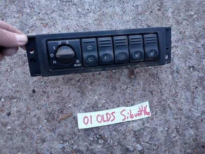 OLDSMOBILE SILHOUETTE REAR A/C CLIMATE CONTROL/WIPER SWITCH OEM 2001-2004 - Image 1 of 2