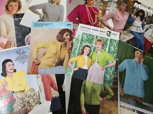 30 STRICKANLEITUNGEN FÜR DAMENBEKLEIDUNG in DK GARN - Bild 1 von 6