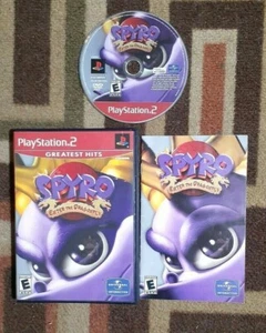 Spyro: Enter the Dragonfly Complete (Sony PlayStation 2, 2002) VG Shape & Tested - Picture 1 of 1