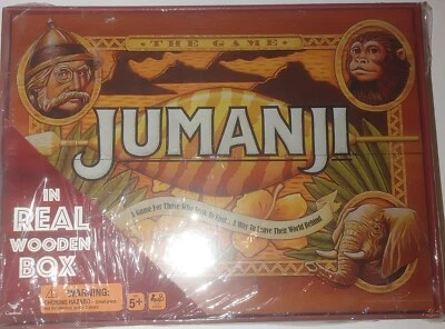 Cardinal Jumanji Game in a Real Wooden Box (New In Box) - Image 1 of 2