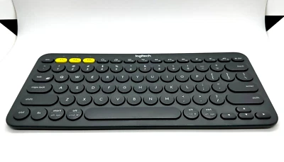 Logitech K380 Multi-Device Ultra Thin Wireless Bluetooth Keyboard Android IOS - Image 1 of 4