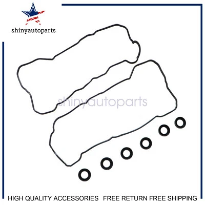 Junta de cubierta de válvula para Toyota 2004-2010 Highlander 2004-2006 Sienna 3,3 L Foto 1 de 4