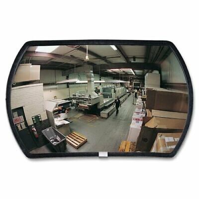 See All RR1524 Round Rectangular Glass Indoor Convex Security Mirror, 24  X 15  • 79.99$