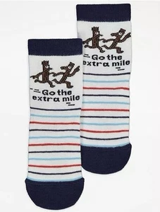 3 Pairs Stick Man Socks 6-8.5 Shoe Size New With Tags Gruffalo & Friends - Picture 1 of 2