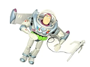 Toy Story Buzz Lightyear 5” Action Figure w/ Grappling Hook Belt & Jetpack Wings - Picture 1 of 6