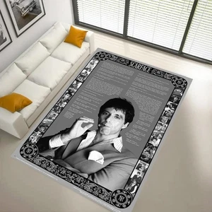 Scarface Rug,Tony Montano Rug,God Father Rug,Scarface Gift, Living Room Rug L661 - Picture 1 of 11
