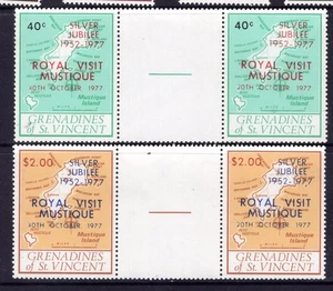 ST. VINCENT: 1977, SILVER JUBILEE, MNH PAIRS, WHAT YOU SEE IS WHAT YOU GET SALE! - Bild 1 von 1