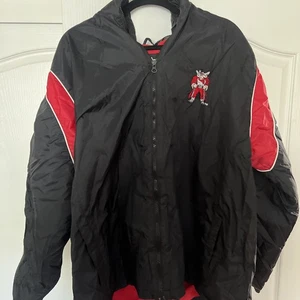 Vintage UNLV Rebels Starter Hooded Parka Jacket L Large - Picture 1 of 4